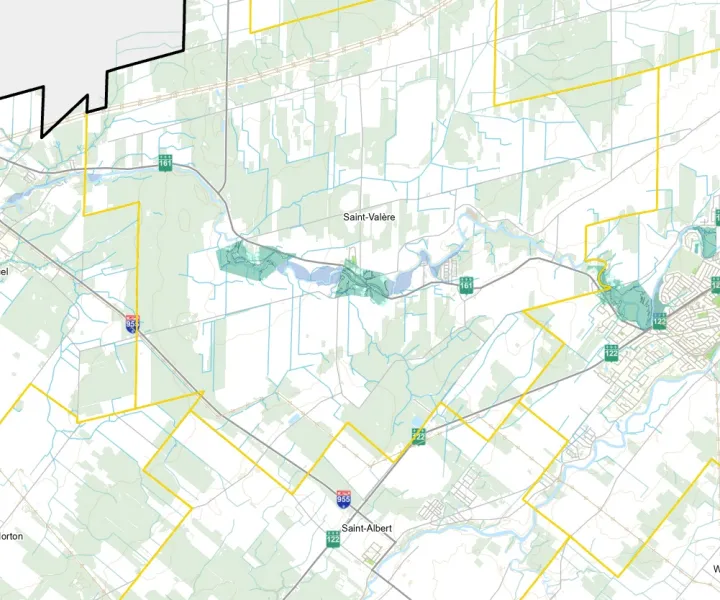 Matrice graphique pour Saint-Valère