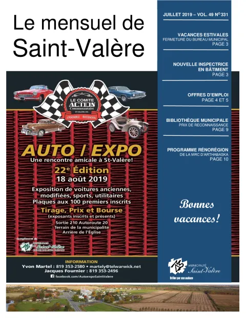 Le mensuel de Saint-Valère
