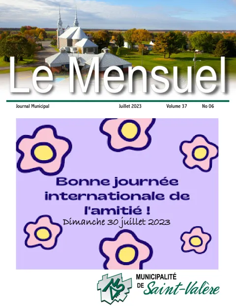 Le mensuel de Saint-Valère