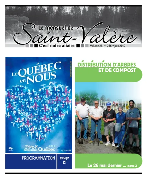 Le Mensuel de Saint-Valère Juin 2012
