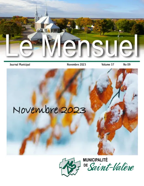 Le mensuel de Saint-Valère
