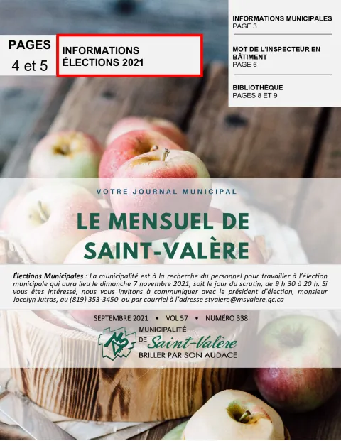 Mensuel de Saint-Valère