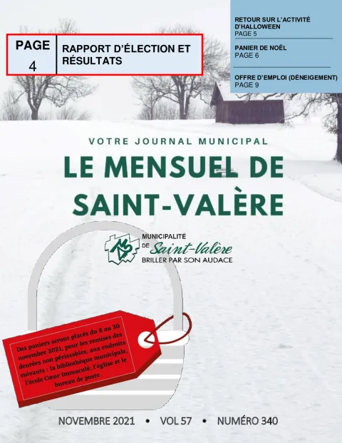 Le Mensuel de Saint-Valère